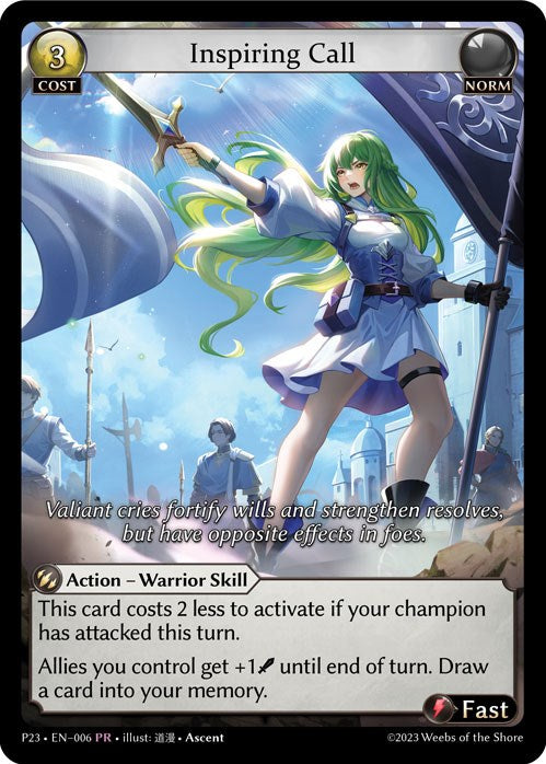 Inspiring Call (006) [Promotional Cards] | Card Merchant Takapuna