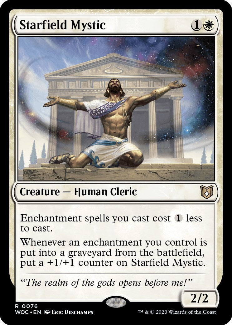 Starfield Mystic [Wilds of Eldraine Commander] | Card Merchant Takapuna