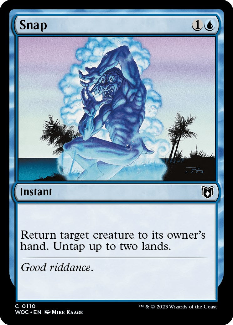 Snap [Wilds of Eldraine Commander] | Card Merchant Takapuna