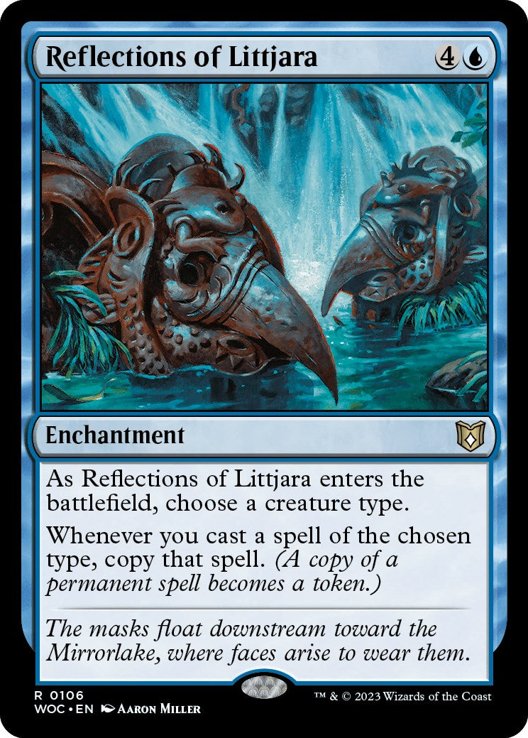 Reflections of Littjara [Wilds of Eldraine Commander] | Card Merchant Takapuna