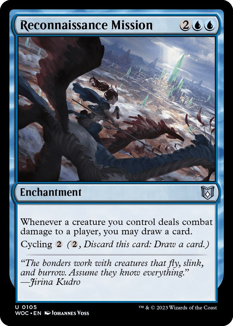 Reconnaissance Mission [Wilds of Eldraine Commander] | Card Merchant Takapuna