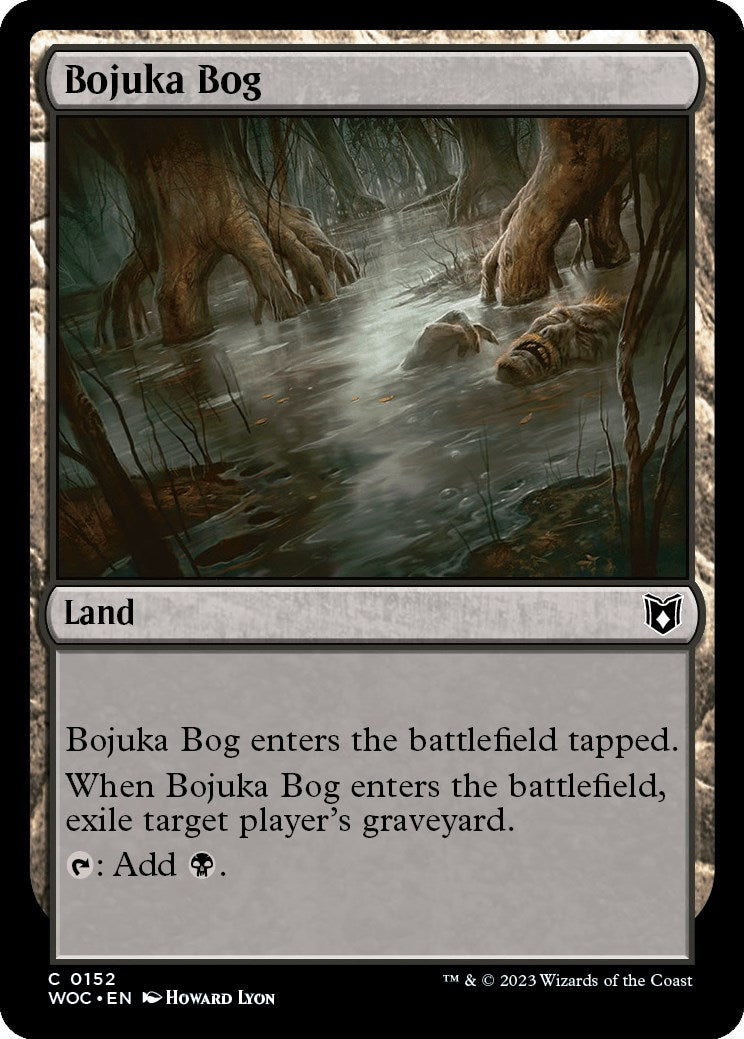 Bojuka Bog [Wilds of Eldraine Commander] | Card Merchant Takapuna