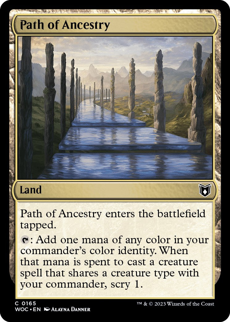 Path of Ancestry [Wilds of Eldraine Commander] | Card Merchant Takapuna