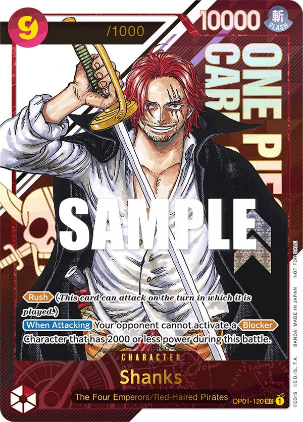 Shanks (Championship 2023) [Serial Number] [One Piece Promotion Cards] | Card Merchant Takapuna
