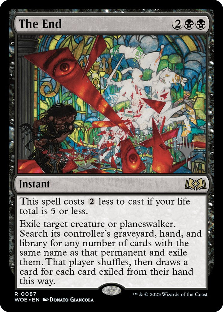 The End (Promo Pack) [Wilds of Eldraine Promos] | Card Merchant Takapuna