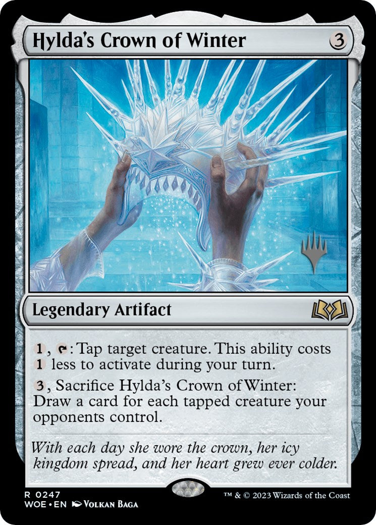 Hylda's Crown of Winter (Promo Pack) [Wilds of Eldraine Promos] | Card Merchant Takapuna