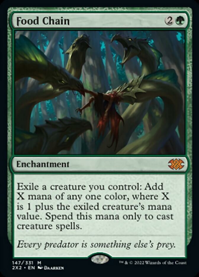 Food Chain [Double Masters 2022] | Card Merchant Takapuna