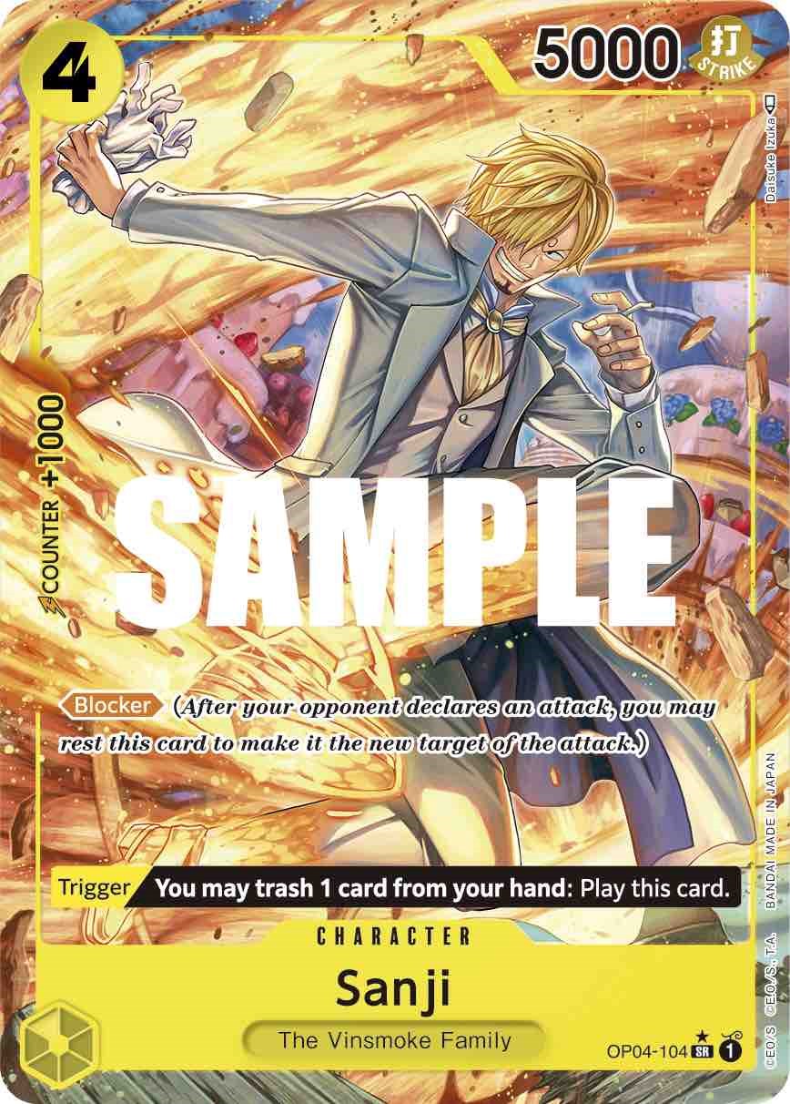 Sanji (Alternate Art) [Kingdoms of Intrigue] | Card Merchant Takapuna