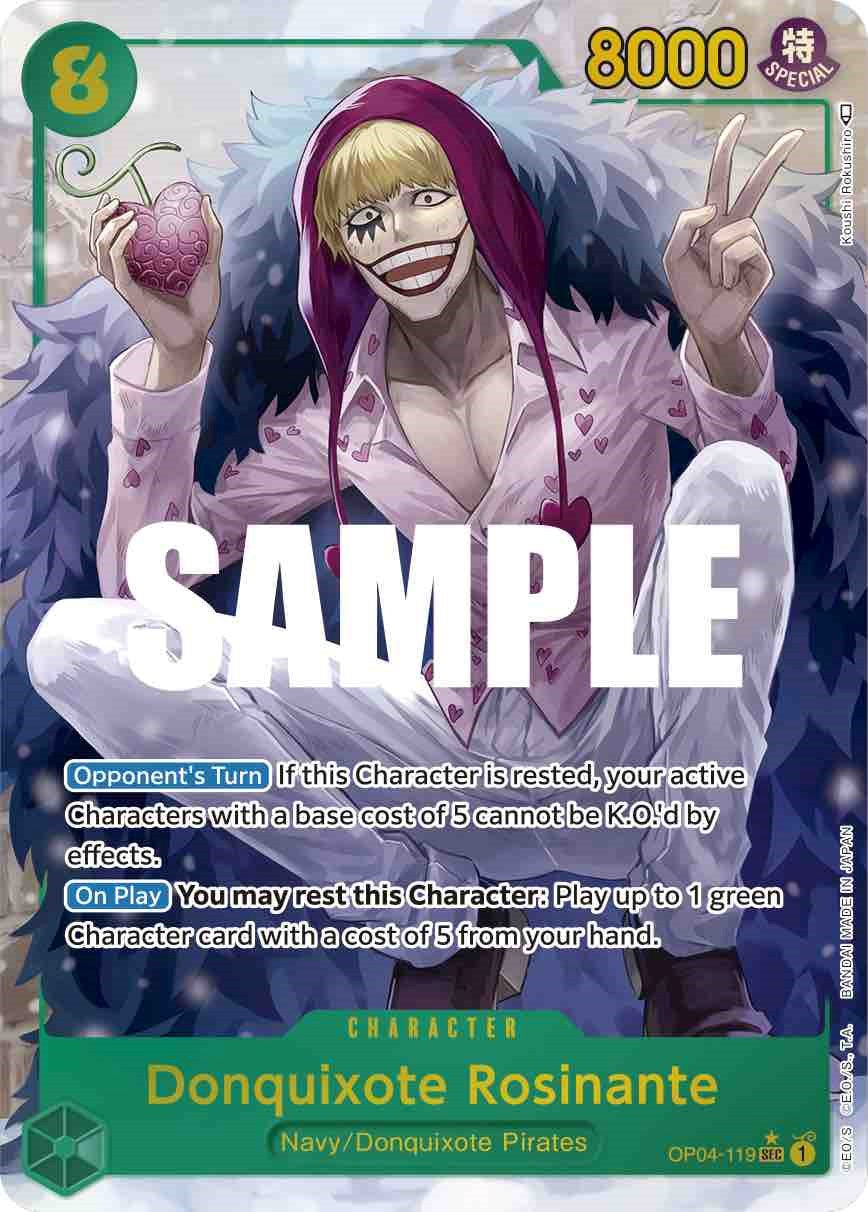 Donquixote Rosinante (Alternate Art) [Kingdoms of Intrigue] | Card Merchant Takapuna