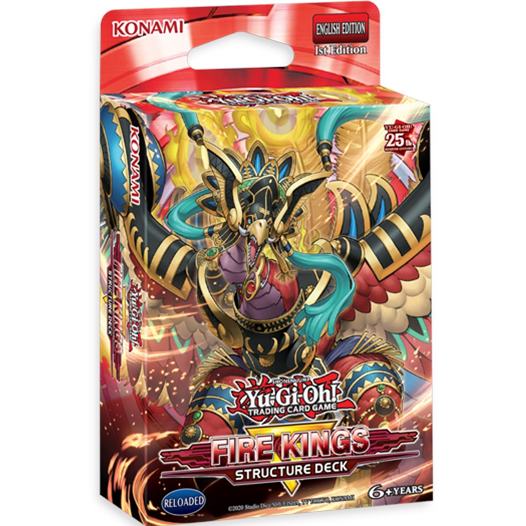 YGO Structure Deck - Fire Kings (1st edition) | Card Merchant Takapuna
