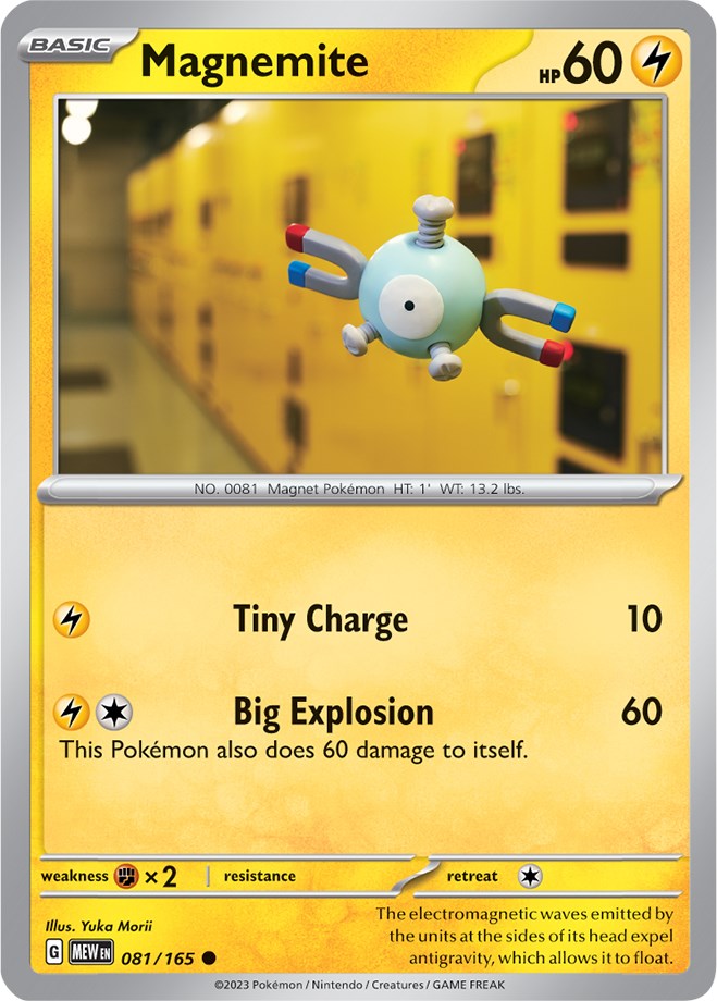 Magnemite (081/165) [Scarlet & Violet 151] | Card Merchant Takapuna
