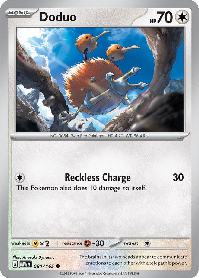 Doduo (084/165) [Scarlet & Violet 151] | Card Merchant Takapuna
