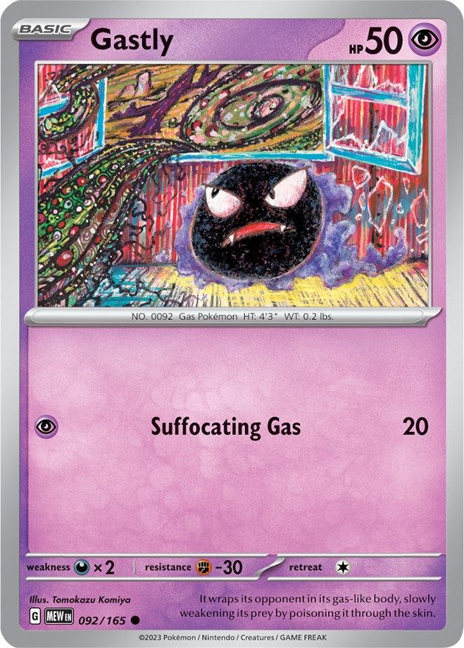 Gastly (092/165) [Scarlet & Violet 151] | Card Merchant Takapuna