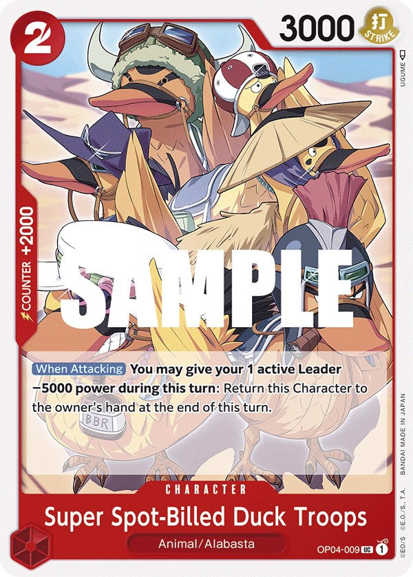 Super Spot-Billed Duck Troops [Kingdoms of Intrigue] | Card Merchant Takapuna