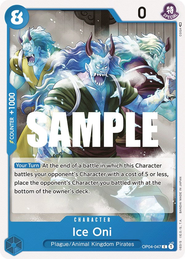 Ice Oni [Kingdoms of Intrigue] | Card Merchant Takapuna