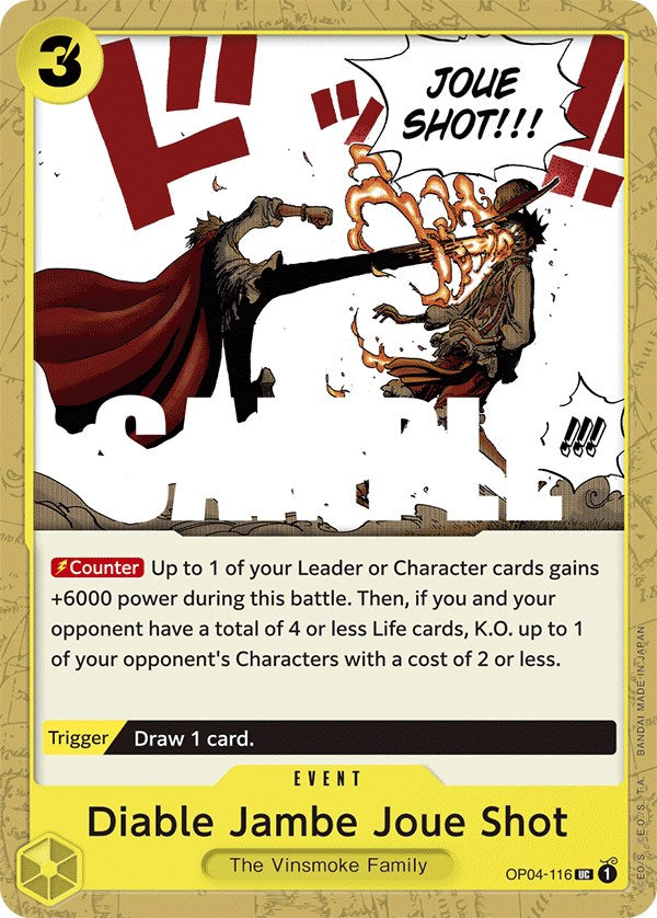 Diable Jambe Joue Shot [Kingdoms of Intrigue] | Card Merchant Takapuna