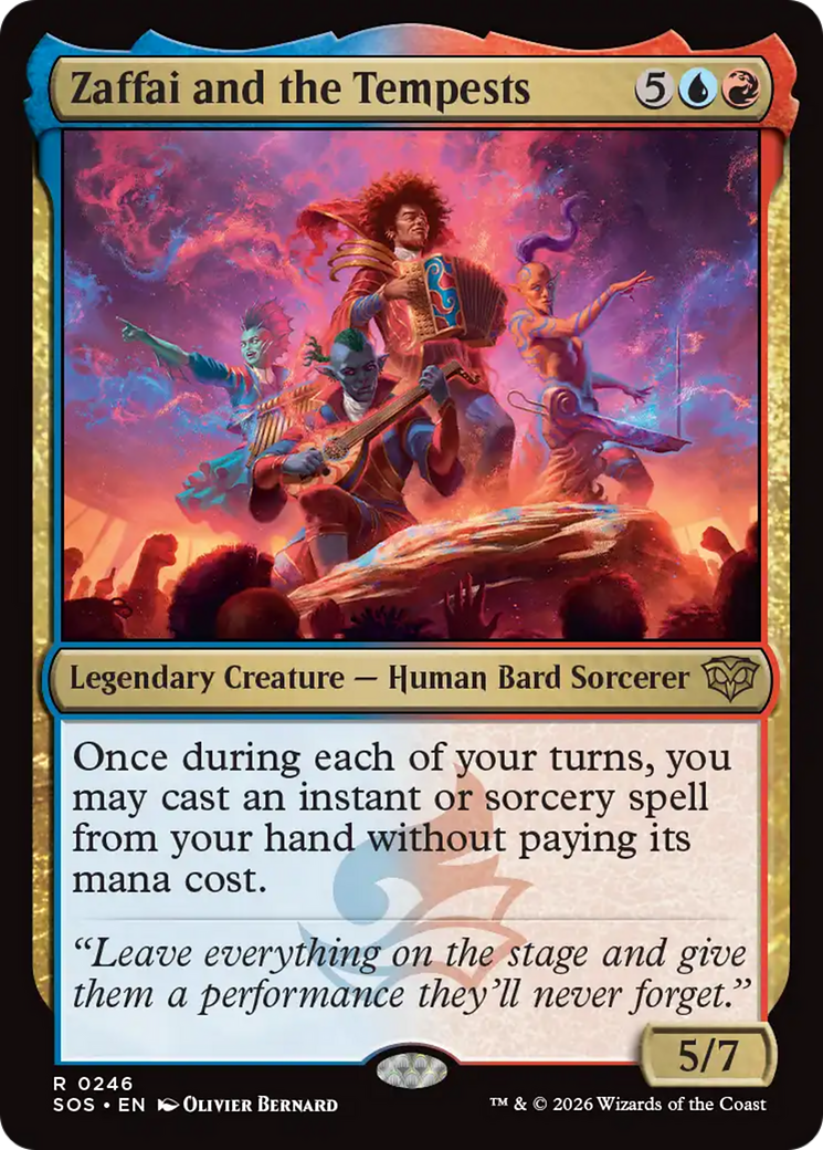 Zaffai and the Tempests [Secrets of Strixhaven] | Card Merchant Takapuna