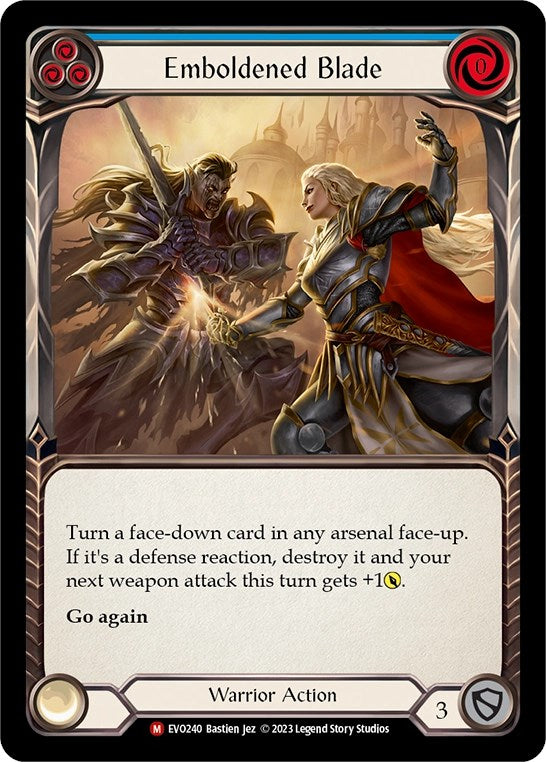 Emboldened Blade [EVO240] (Bright Lights)  Rainbow Foil | Card Merchant Takapuna