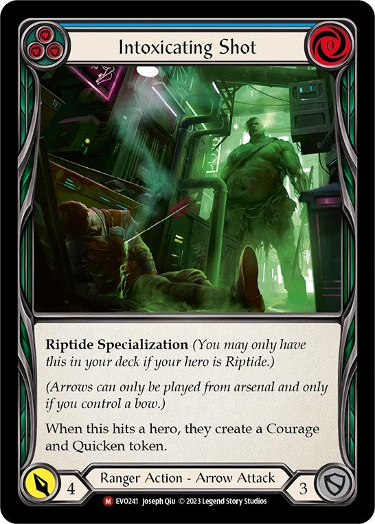Intoxicating Shot [EVO241] (Bright Lights)  Rainbow Foil | Card Merchant Takapuna