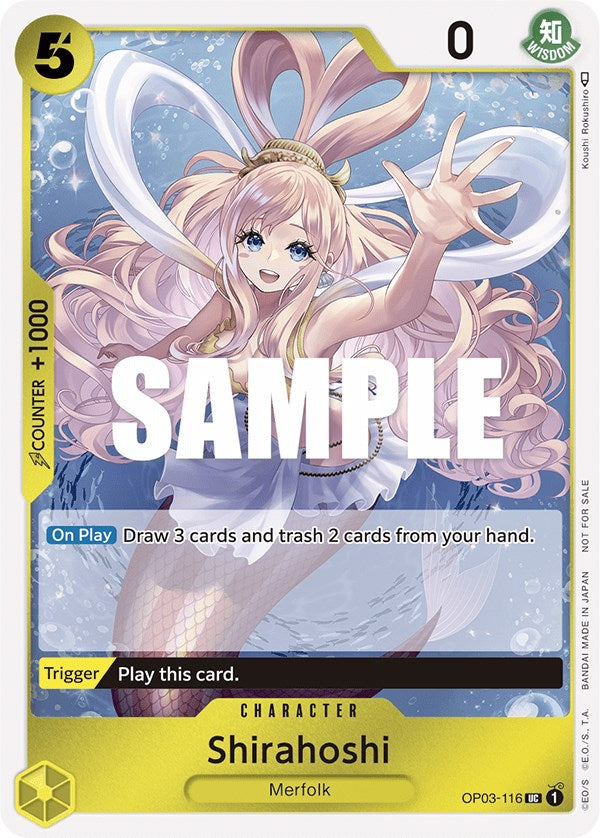 Shirahoshi (Dash Pack) [Kingdoms of Intrigue] | Card Merchant Takapuna