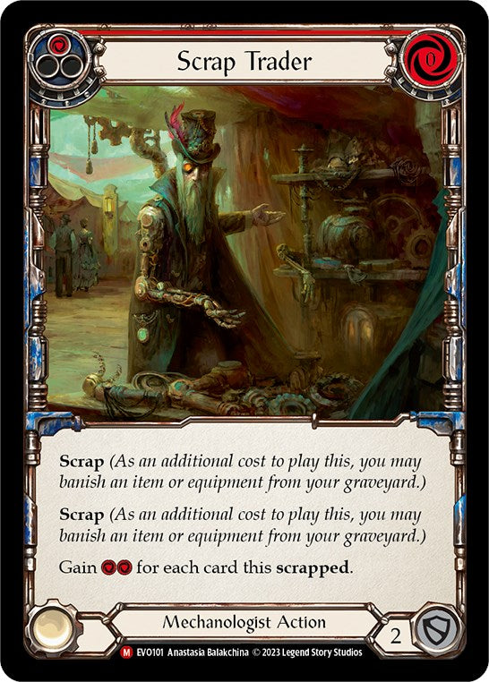 Scrap Trader [EVO101] (Bright Lights) | Card Merchant Takapuna