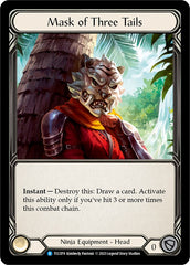 Mask of Three Tails [TCC079] (Round the Table: TCC x LSS)  Rainbow Foil | Card Merchant Takapuna