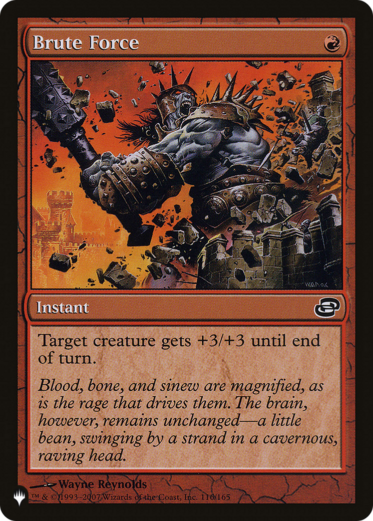 Brute Force [The List] | Card Merchant Takapuna
