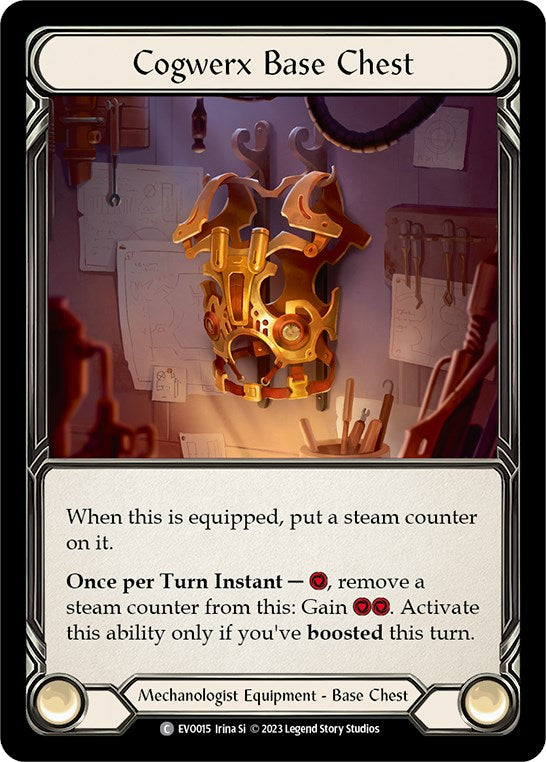 Cogwerx Base Chest [EVO015] (Bright Lights)  Cold Foil | Card Merchant Takapuna