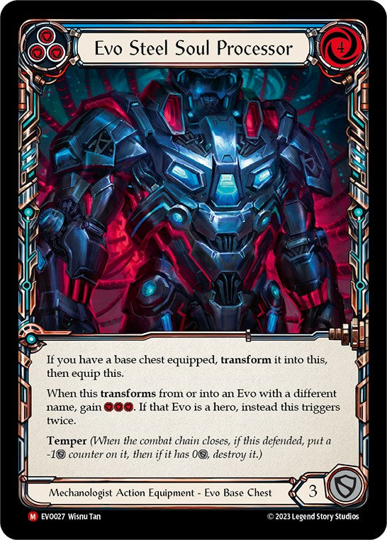 Evo Steel Soul Processor [EVO027] (Bright Lights) | Card Merchant Takapuna