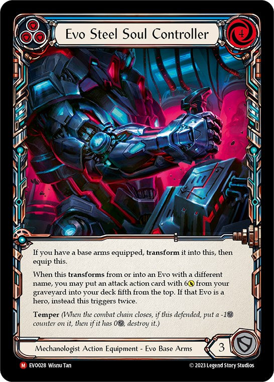 Evo Steel Soul Controller [EVO028] (Bright Lights) | Card Merchant Takapuna