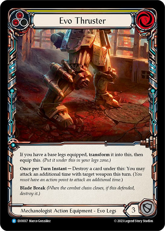 Evo Thruster [EVO037] (Bright Lights) | Card Merchant Takapuna