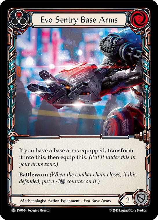 Evo Sentry Base Arms [EVO044] (Bright Lights) | Card Merchant Takapuna