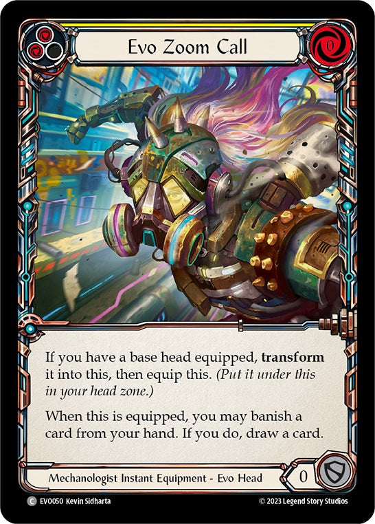 Evo Zoom Call [EVO050] (Bright Lights)  Cold Foil | Card Merchant Takapuna