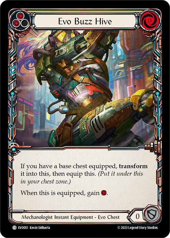 Evo Buzz Hive [EVO051] (Bright Lights)  Cold Foil | Card Merchant Takapuna