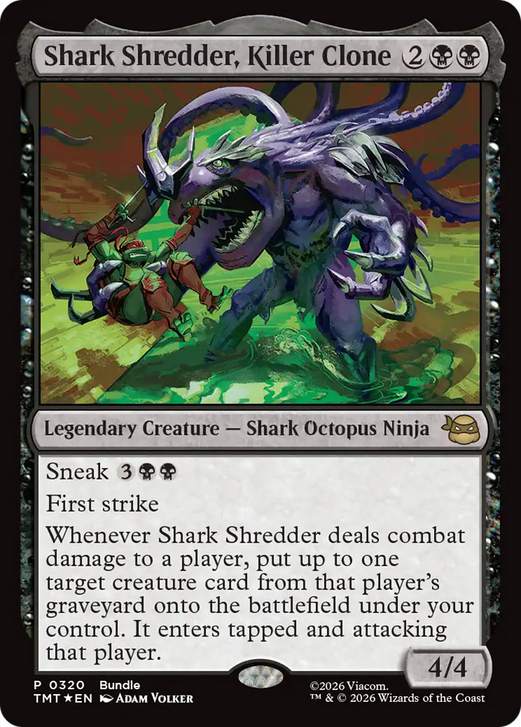 Shark Shredder, Killer Clone [Teenage Mutant Ninja Turtles Promos] | Card Merchant Takapuna