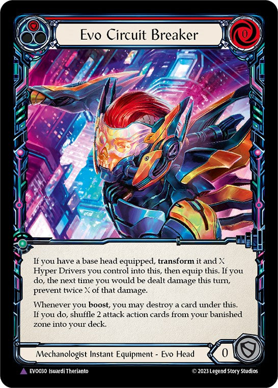 Evo Circuit Breaker (Marvel) [EVO030] (Bright Lights)  Cold Foil | Card Merchant Takapuna