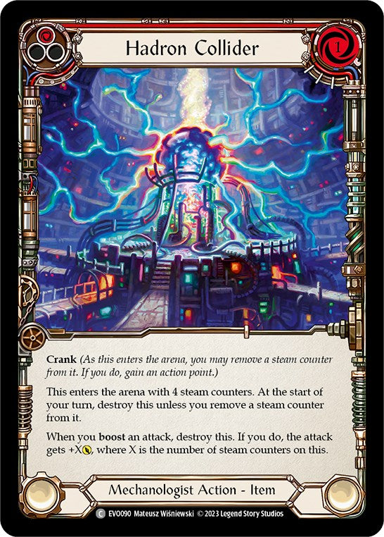 Hadron Collider (Red) [EVO090] (Bright Lights) | Card Merchant Takapuna