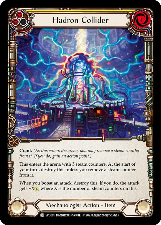 Hadron Collider (Yellow) [EVO091] (Bright Lights) | Card Merchant Takapuna