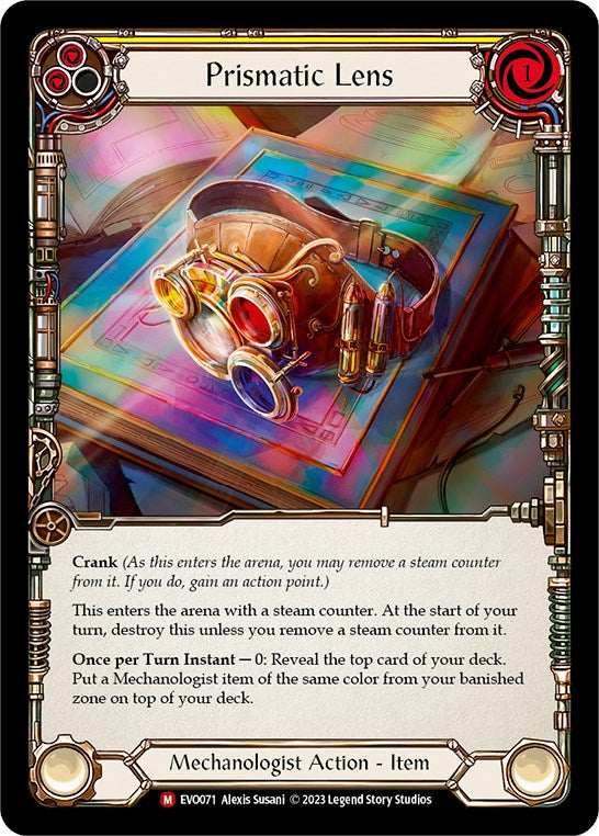 Prismatic Lens [EVO071] (Bright Lights)  Rainbow Foil | Card Merchant Takapuna