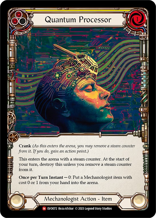 Quantum Processor [EVO072] (Bright Lights) | Card Merchant Takapuna