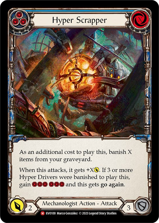 Hyper Scrapper [EVO100] (Bright Lights) | Card Merchant Takapuna