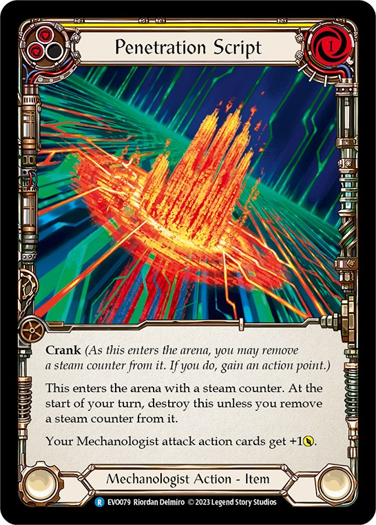 Penetration Script [EVO079] (Bright Lights) | Card Merchant Takapuna