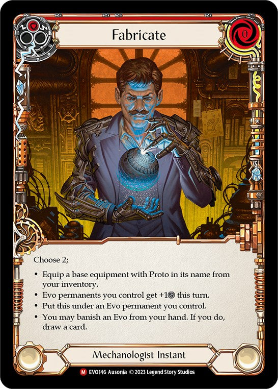 Fabricate [EVO146] (Bright Lights)  Rainbow Foil | Card Merchant Takapuna