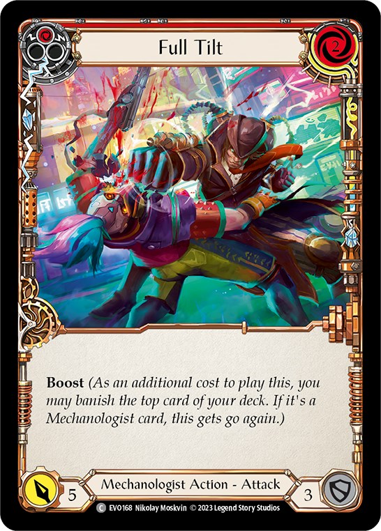 Full Tilt (Red) [EVO168] (Bright Lights) | Card Merchant Takapuna