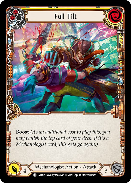 Full Tilt (Yellow) [EVO169] (Bright Lights) | Card Merchant Takapuna
