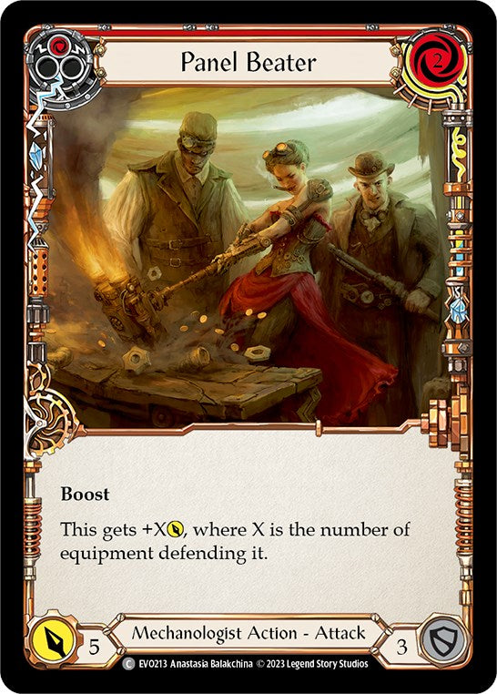 Panel Beater (Red) [EVO213] (Bright Lights) | Card Merchant Takapuna