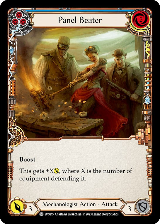 Panel Beater (Blue) [EVO215] (Bright Lights) | Card Merchant Takapuna