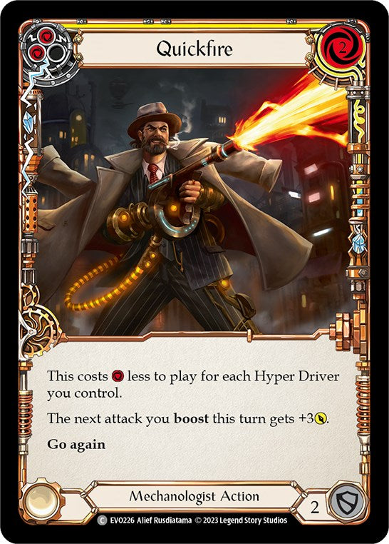 Quickfire (Yellow) [EVO226] (Bright Lights) | Card Merchant Takapuna
