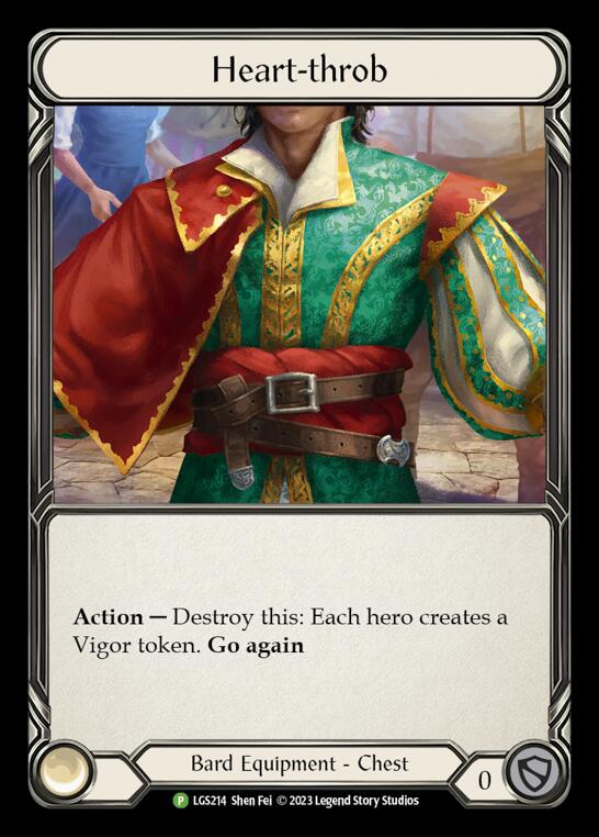 Heart-throb [LGS14] (Promo)  Rainbow Foil | Card Merchant Takapuna