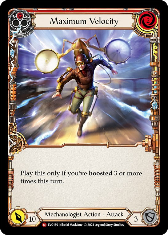 Maximum Velocity [EVO139] (Bright Lights) | Card Merchant Takapuna